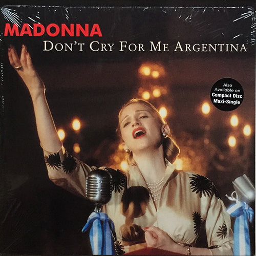 MADONNA // DON'T CRY FOR ME ARGENTINA (6VER)