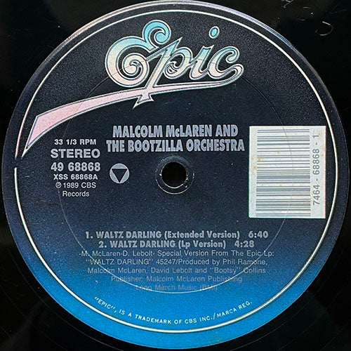 MALCOLM McLAREN AND THE BOOTZILLA ORCHESTRA // WALTZ DARLING (3VER) / DEEP IN VOGUE (4:02)