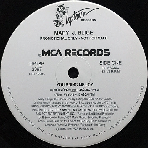 MARY J. BLIGE // YOU BRING ME JOY (4VER)