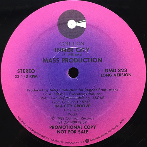 MASS PRODUCTION // INNER CITY (6:25/5:06)