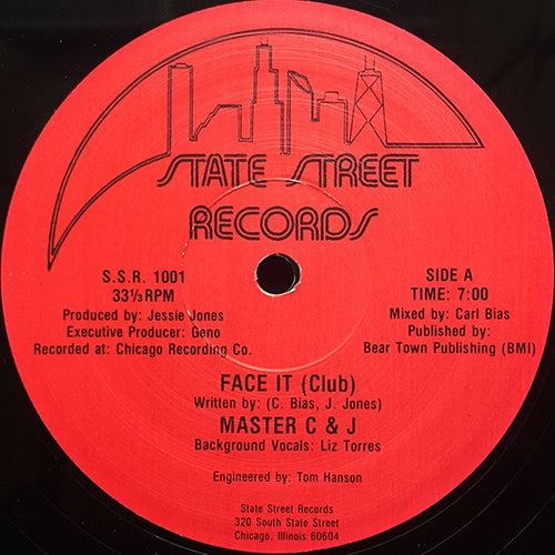 MASTER C & J // FACE IT (7:00) / DUB IT (7:05) / JAZZY JACK TRACK (4:03)