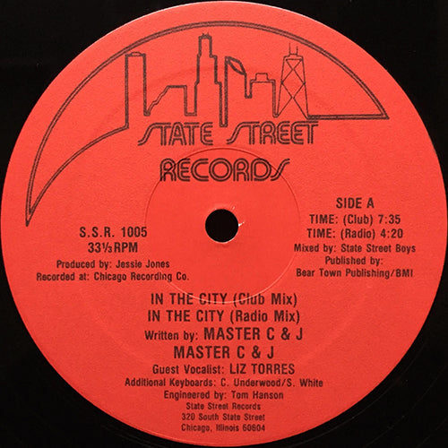 MASTER C & J feat. LIZ TORRES // IN THE CITY (4VER)