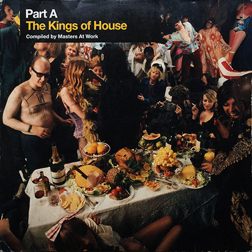 V.A. (MR. FINGERS / JUNGLE WONZ / ANANE & MR. V / VIRGO 4 / ESP / TEULE / LOUIE VEGA feat. MR. V / JOE SMOOTH) // THE KING OF HOUSE (PART A) (Compiled by MASTERS AT WORK) (LP) inc. CAN YOU FEEL IT (INST) / THE JUNGLE / MOVE, BOUNCE, SHAKE etc