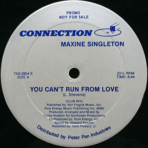 MAXINE SINGLETON // YOU CAN'T RUN FROM LOVE (6:44/7:30)