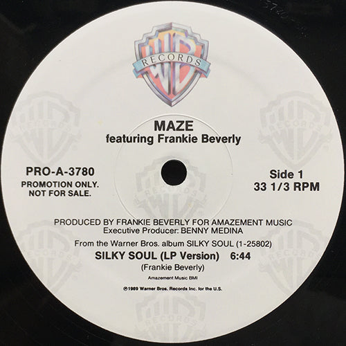 MAZE feat. FRANKIE BEVERLY // SILKY SOUL (6:44/4:58)