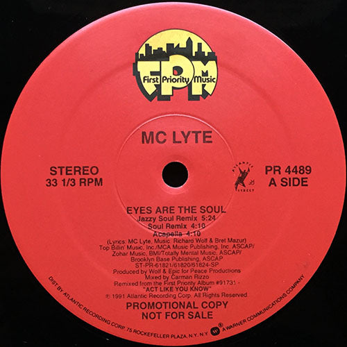 MC LYTE // EYES ARE THE SOUL (5VER)