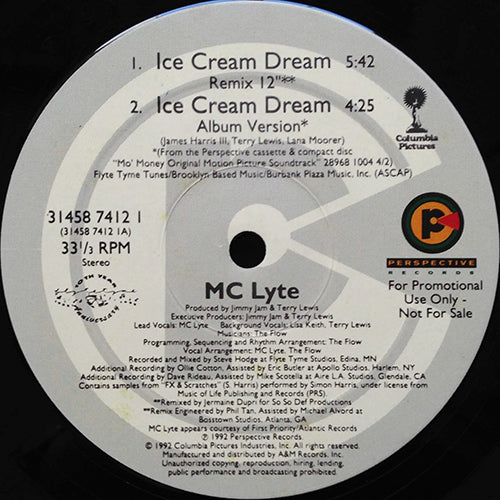 MC LYTE // ICE CREAM DREAM (4VER)