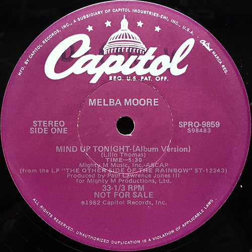 MELBA MOORE // MIND UP TONIGHT (5:30/4:00)