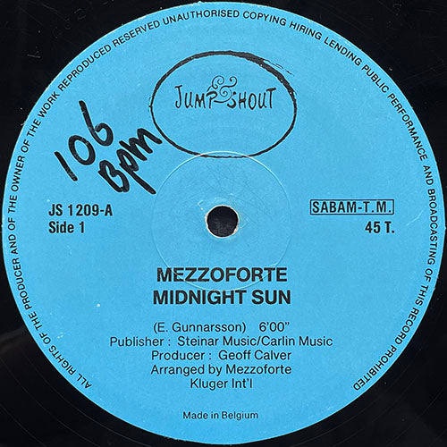 MEZZOFORTE // GARDEN PARTY (6:00) / FUNK SUITE NO.1 (5:49)