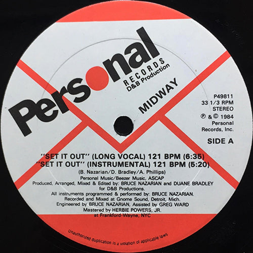 MIDWAY // SET IT OUT (5VER)