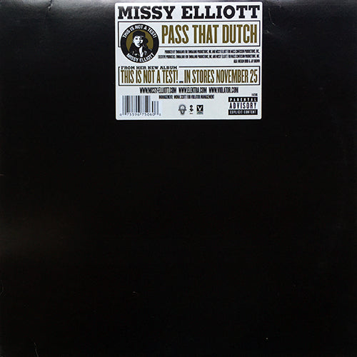 MISSY ELLIOTT // PASS THAT DUTCH (4VER) / WAKE UP (4VER)
