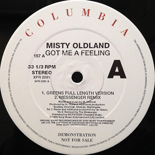 MISTY OLDLAND // GOT ME A FEELING (GREENS FULL LENGTH VERSION
