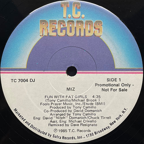 MIZ // FUN WITH FAT GIRLS (4:35) / FAT GIRLS (5:01)