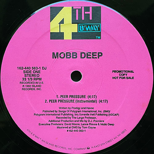 MOBB DEEP // PEER PRESSURE (2VER) / FLAVOR FOR THE NON-BELIEVES (3VER)