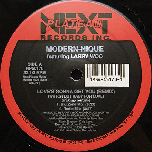 MODERN-NIQUE feat. LARRY WOO // LOVE'S GONNA GET YOU (WATCH OUT BABY FOR LOVE) (4VER)