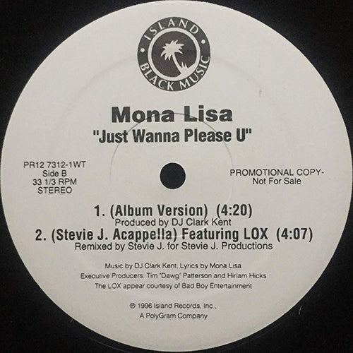 MONA LISA // JUST WANNA PLEASE U (4VER)