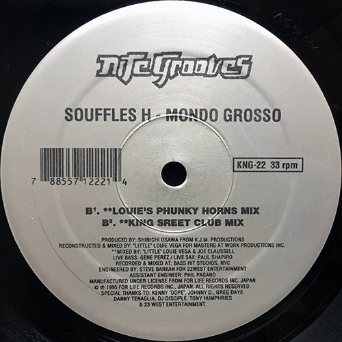 MONDO GROSSO // SOUFFLES H (4VER)