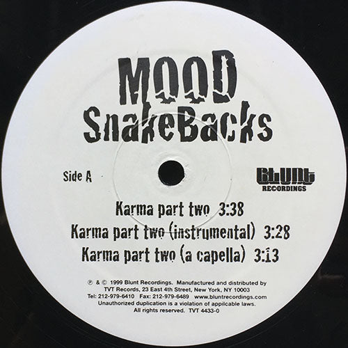 MOOD // SNAKEBACKS (3VER) / SECRETS OF THE SAND (3VER)