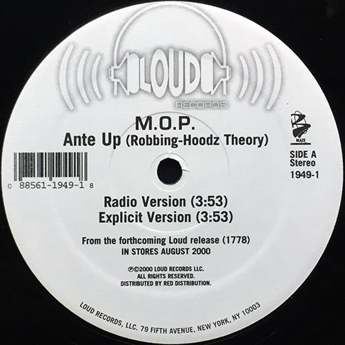 M.O.P. // ANTE UP (ROBBING-HOODZ THEORY) (4VER)