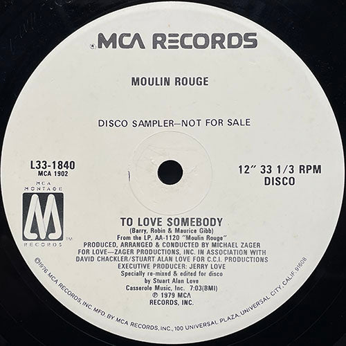 MOULIN ROUGE // TO LOVE SOMEBODY (7:03)