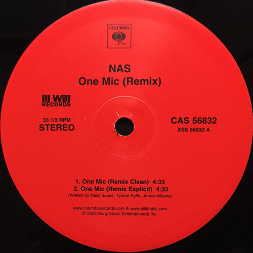 NAS // ONE MIC (REMIX) (4VER)