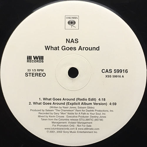 NAS  // WHAT GOES AROUND (4VER)