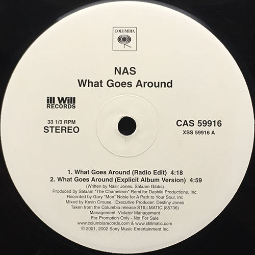 NAS // WHAT GOES AROUND (4VER)