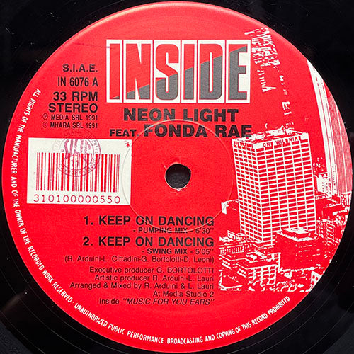 NEON LIGHT feat. FONDA RAE // KEEP ON DANCING (4VER)