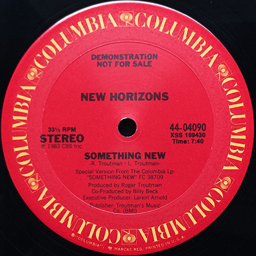 NEW HORIZONS // SOMETHING NEW (7:40)