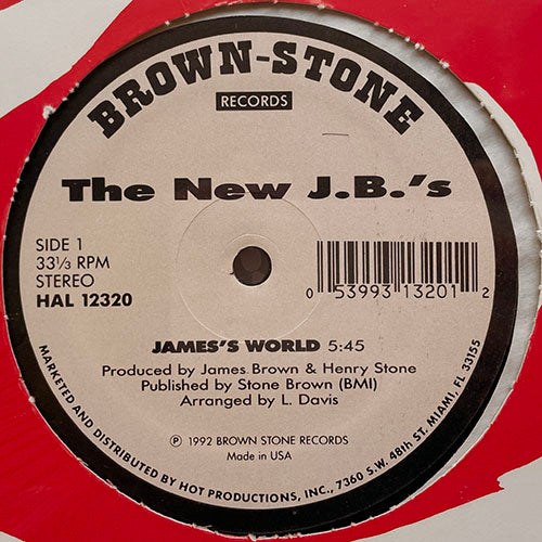 NEW JB'S // JAMES'S WORLD (5:45) / (INSTRUMENTAL) (5:45)