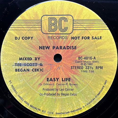 NEW PARADISE // EASY LIFE (4VER)