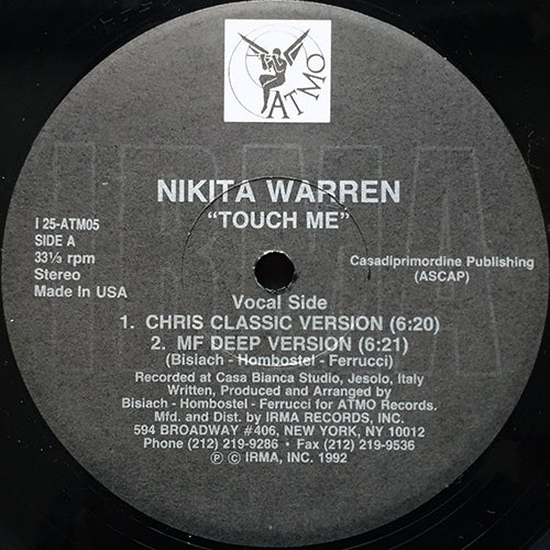 NIKITA WARREN // TOUCH ME (5VER)