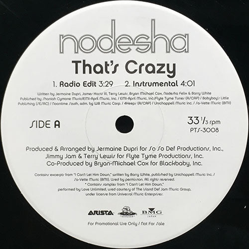 NODESHA // THAT'S CRAZY (2VER)