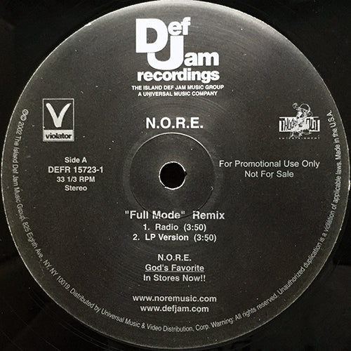 N.O.R.E. // FULL MODE (REMIX) (4VER)