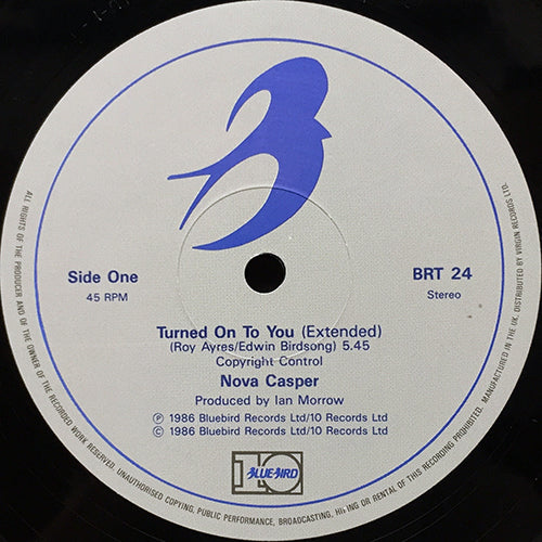 NOVA CASPER // TURNED ON TO YOU (5:45) / INST (5:45)