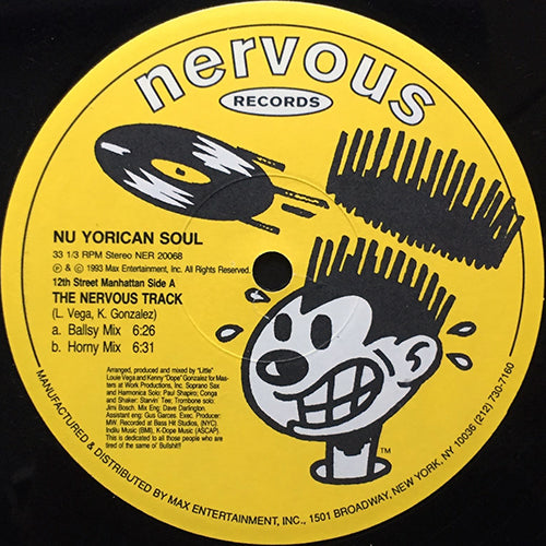 NUYORICAN SOUL // NERVOUS TRACK (4VER) – next records japan