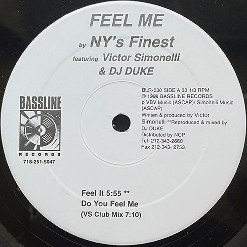 NY'S FINEST feat. VICTOR SIMONELLI & DJ DUKE // DO YOU FEEL ME (4VER)