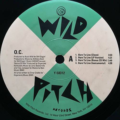 O.C. // BORN 2 LIVE (5VER) / LET IT SLIDE (3VER)