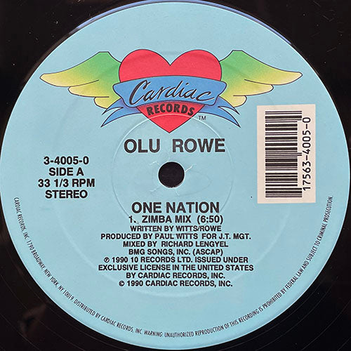 OLU ROWE // ONE NATION (3VER)