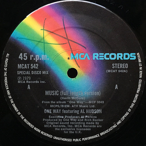 ONE WAY feat. AL HUDSON // MUSIC / TONIGHT