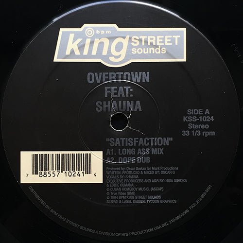 OVERTOWN feat. SHAUNA // SATISFACTION (4VER)