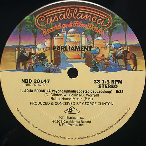 PARLIAMENT // AQUA BOOGIE (A PSYCHOALPHADISCOBETABIOAQUADOLOOP) (9:22)