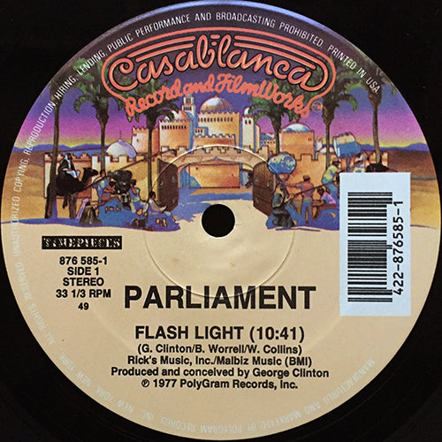 PARLIAMENT // FLASHLIGHT (10:41) / P-FUNK (WANTS TO GET FUNKED UP) (7:34)
