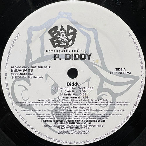 P. DIDDY // DIDDY (3VER) / ON TOP (2VER)
