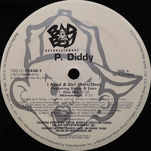 P. DIDDY feat. USHER & LOON // I NEED A GIRL (PART ONE) (4VER)