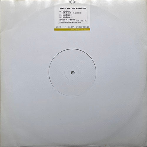 PETER BENISCH // LINDEGO 2 (REMIX & ORIGINAL) / LINDEGO 3