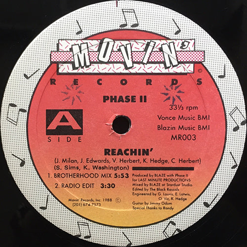 PHASE II // REACHIN' (4VER)