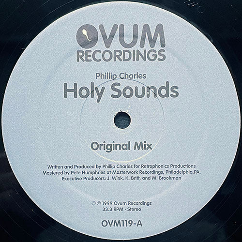 PHILLIP CHARLES // HOLY SOUNDS (ORIGINAL MIX) / (SCUBA MIX)