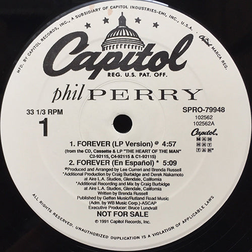 PHIL PERRY // FOREVER (3VER)