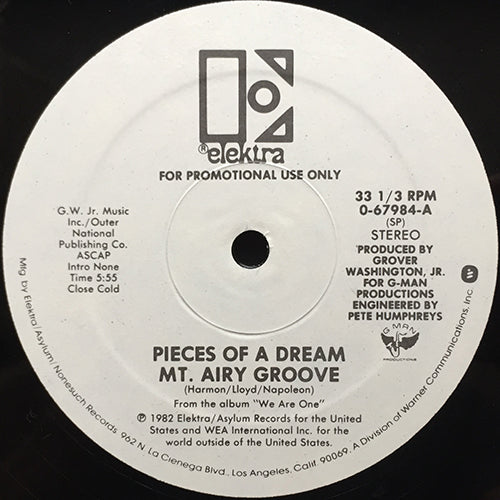 PIECES OF A DREAM // MT. AIRY GROOVE (5:55) / INST (5:15)
